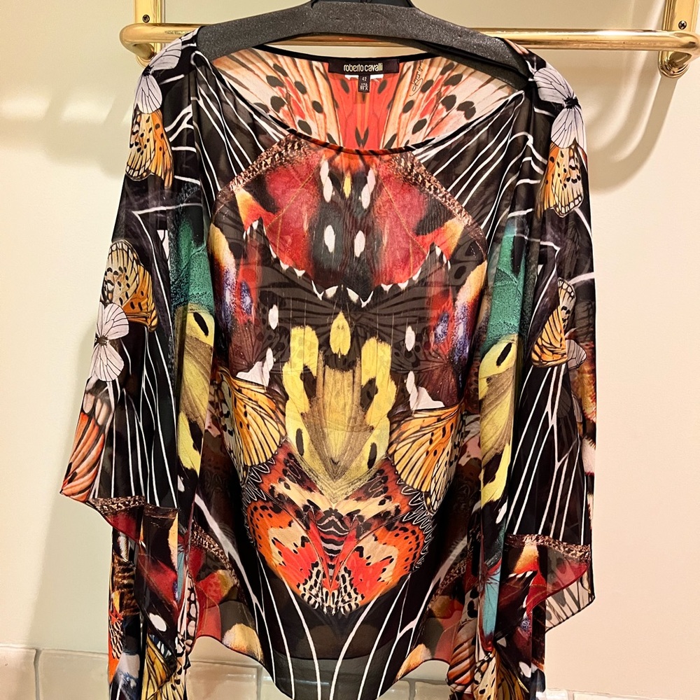 Roberto Cavali Butterfly Tunic